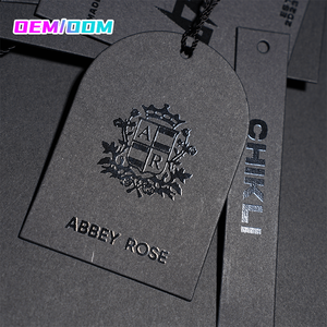 Etiquetas de Ropa Personalizadas de Lujo con Logotipo, Etiquetas Verdes para Ropa, Etiquetas Colgantes de Papel Especial para Camisetas, Chaquetas, Negocios, Reciclables - Product Image 3