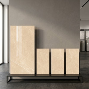 Azulejos de Porcelana Pulida Pulpis Tan 800x1600mm al por Mayor para Interiores de Villas y Hoteles - Product Image 6