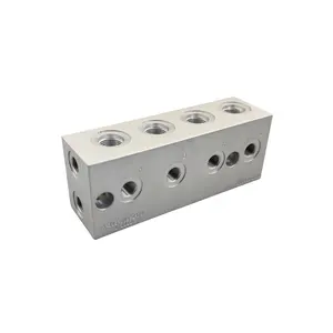 OEM Factory Hydraulic Valve Block For Manifold Scissor Lift Hydraulic Transmission System Hydraulic Manifolds Design