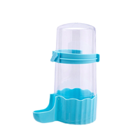 Mangeoire automatique pour oiseaux Parrot, design bouilloire Tigre Peau de Pivoine, légère, écologique, durable, pour usage intérieur et extérieur