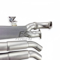Système d'échappement de course personnalisé pour BMW, tube intermédiaire G80 M3 G82 M4 S58, grand diamètre de tuyau 4 pouces (101 mm), résonateur, amélioration du son du véhicule