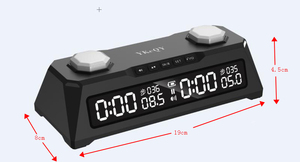 CHRT高品质数字象棋时钟当代象棋I-go倒计时闹钟棋盘游戏象棋手表闹钟计时器秒表 - Product Image 4