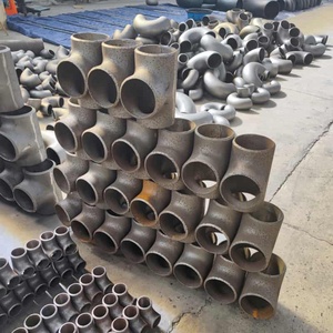 63mm thép không gỉ khuỷu tay 90 độ thép không gỉ khuỷu tay SS mông hàn Phù hợp giảm tốc 100mm <span class=keywords><strong>TEE</strong></span> sch40 - Product Image 5