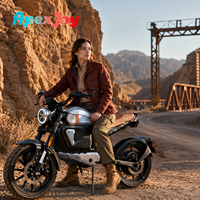 Motocicleta Eléctrica ApexJoy Tromox M05, 2500W, 70km/h, Distancia entre Ejes de 1255mm, Altura del Asiento de 795mm, Autonomía de 80km, Intermitentes LED, Modelo Estándar
