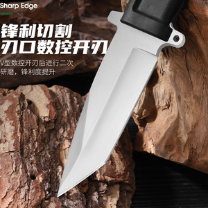 Cuchillo de Defensa Personal para Dropshipping en Shopify, Cuchillo Plegable de Supervivencia para Exteriores, Cuchillo Táctico EDC Portátil con Mango de ABS para Camping - Product Image 5