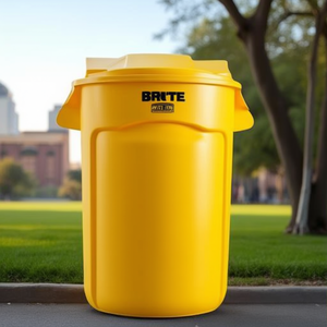 Bidone per Rifiuti Brute 121 L Giallo per Uso Commerciale - Product Image 3