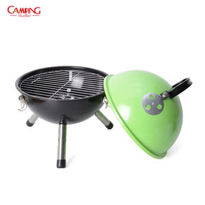 Parrillas de <span class=keywords><strong>asador</strong></span> para barbacoa para cocina interior y exterior, carrito de cocina de carbón sin humo, recubierto de polvo esmaltado de Metal de acero para alimentos - Product Image 5