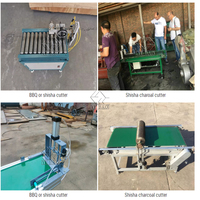 Machine à briquettes de bois en poudre de charbon de bois de déchets agricoles, extrudeuse de biomasse, fabrication de briquettes de bois en bâtonnets, 220V