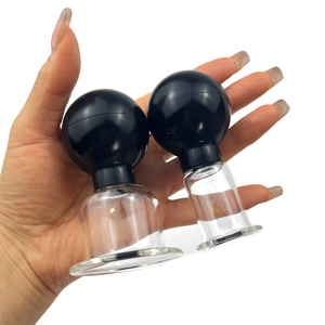 Ensemble de ventouses en verre en silicone avec logo personnalisé ensemble de ventouses <span class=keywords><strong>Hijama</strong></span> de haute qualité pour le <span class=keywords><strong>visage</strong></span> et le corps - Product Image 5