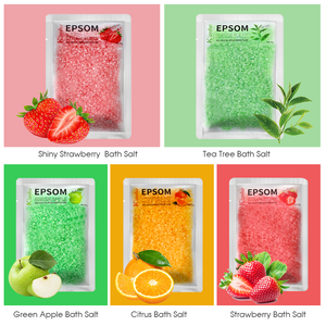 <span class=keywords><strong>Sel</strong></span> de Bain aux Fraises Kanho 80g, <span class=keywords><strong>Sel</strong></span> Océan Naturel sans Irritation, Bain Relax, Bain aux Herbes <span class=keywords><strong>Epsom</strong></span>, <span class=keywords><strong>Sel</strong></span> de Mer aux Herbes - Product Image 4