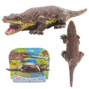 Juguetes Sensoriales de Dinosaurio Lagarto: Anillos, Cubos Giratorios y Juguetes Blandos de PU y Silicona para Apretar, Premios para Cofres del Tesoro Infantiles - Product Image 1