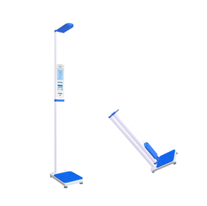 Báscula de medición corporal de altura y peso que funciona con monedas IMC para clínica - Product Image 2