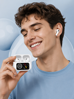 A11 PRO 2026 Nouveaux écouteurs sans fil intra-auriculaires TWS avec indicateur LED, étanchéité IPX5, son Hi-Fi, basses améliorées, faible latence de 30 ms