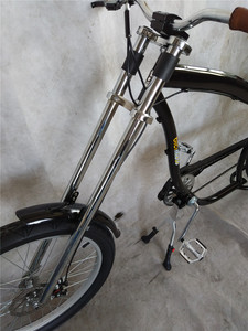 Bicicletta Motorizzata 80cc a 2 Tempi, Chopper Retrò, Bici da Spiaggia a Benzina - Product Image 6