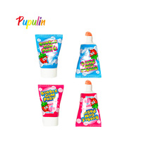 35g Dentifrice Squeeze Candy Tube Liquide Bubble Gum Confiserie Bonbons Aigres Bonbons Liquides Doux