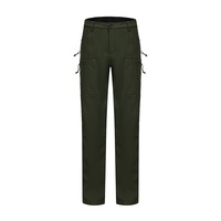 Vente en gros de pantalons cargo décontractés personnalisés pour hommes respirants 100% laine mérinos taille moyenne avec fermeture à glissière évasée bon marché OEM