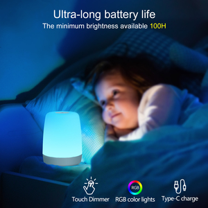 Lampada Notturna Portatile IBN con Luce Rossa Temporizzata per Allattamento Neonati e Illuminazione Ambientale in Camera da Letto con Design di Accensione Rapida - Product Image 2