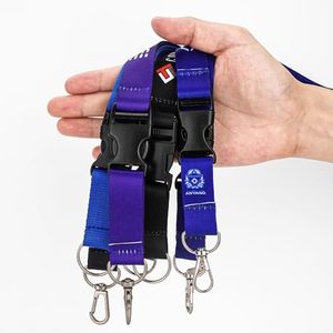 Rõ Ràng Polyester ID Huy Hiệu Chủ Với Dọc Dây Buộc Không Thấm Nước Văn Phòng Trường Du Lịch Phụ Kiện - Product Image 3