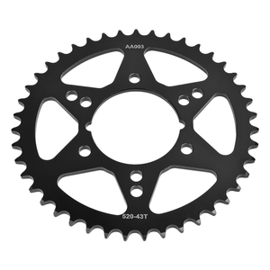 Piñón trasero de motocicleta de 750CC de buena calidad 520-43T para <span class=keywords><strong>Kawasaki</strong></span> 2017 <span class=keywords><strong>Ninja</strong></span> 2007-2015 <span class=keywords><strong>Z750R</strong></span> 2011-2012 - Product Image 6