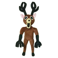Best-seller transfrontalier : Peluche Elk 99 Nights, produit dérivé du jeu d'horreur 99 Nights, en fibre de polyester, en stock