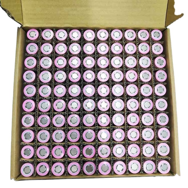 Good Quality Rechargeable Li Ion Battery 25R 18650 3.7v 2500mah 8C Lithium Cell 18650 9.25wh Batterie