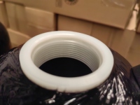 Cuves à pression composites 1054 avec trou en dôme, réservoir en PRV pour la filtration et le traitement de l'eau dans les usines de fabrication
