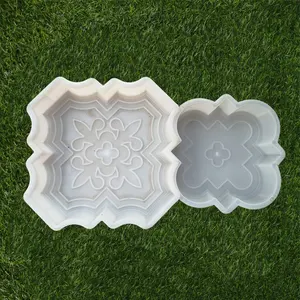 Driveway Paving Block Pvc Plastic Mold Concrete Stone Paver Mould for paving stones