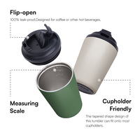8oz 12oz Tasse en acier inoxydable isolée sous vide Tasse à café en acier inoxydable à double paroi avec boîte-cadeau