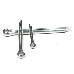 Pasador de seguridad de vástago dividido de acero inoxidable que mantiene la integridad axial durante ciclos de bloqueo de tuercas dentadas - Product Image 1