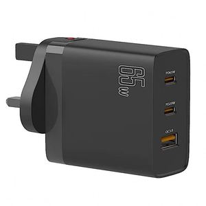 อะแดปเตอร์ชาร์จเร็ว 65w PD ชาร์จเร็วแบบพับได้ พอร์ต A+C+C หลายพอร์ต รุ่นส่วนตัว อะแดปเตอร์สำหรับเดินทาง ชาร์จเร็ว - Product Image 3