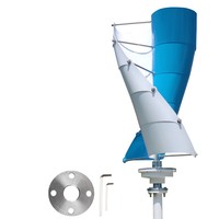 Éolienne verticale 1000W 2000W 3kw 12v 24v 48v moulins à vent avec contrôleur hybride MPPT pour usage domestique