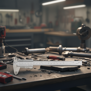 Calibrador Vernier de Acero 0-150mm, Herramienta de Medición de Precisión para Trabajos en Metal y Uso en Ingeniería - Product Image 3