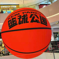 Ballon de basket-ball gonflable en PVC, ballon de football étanche, ballon de volley-ball étanche, articles publicitaires lumineux pour la décoration d'événements