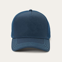 Gorra Trucker de Malla de Algodón Personalizada de Alta Calidad con Nuevo Logotipo Bordado y Diseño Transpirable con Logotipo Serigrafiado