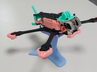 Nouveau cadre de drone FPV en fibre de carbone LaunchFPV Mark5 de 5 pouces, charge utile 1 kg, conception de course