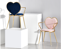Mobilier Commercial, chaise de vanité en velours vert, fauteuil de manucure