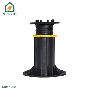 Système de terrasse surélevée résistant à l'eau Sunsbuild Eco Friendly PP avec supports réglables pour l'extérieur - Product Image 2