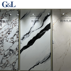 Panda blanco piedra sinterizada 1600x3200mm porcelana pulida mármol esmaltado aspecto losa azulejo 12mm encimeras de piedra sinterizada - Product Image 4