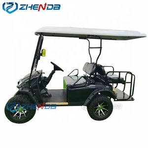 Wholesale Cheap 4 SEAT Golf <b>Push</b> Cart Club <b>Car</b> Gas Golf Carts Electric Golf Buggy Electric Cart for Scenic Spot Tourist - Product Image 6