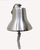 Cloche murale de décoration nautique moderne en laiton chromé/nickel poli pour la maison, le bateau et le pub. - Product Image 5