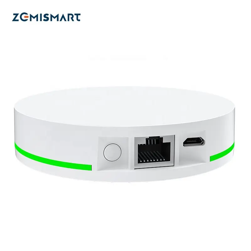 Zemismart Matter Smart Homekit Hub work with IOS Home APP Google Home Alexa SmartThing APP Smart Home Automation Matter Gateway