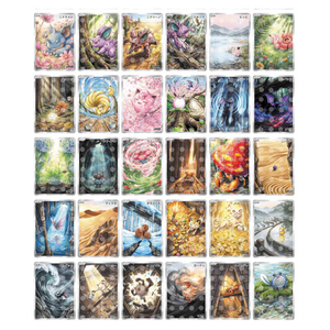 Nouvelle conception MS, boîte fantaisie Pokémon en métal en relief, jeu de cartes à collectionner PTCG, cartes à échanger, boîte de boosters scellée, vente chaude - Product Image 3