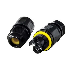 Waterproof Connector M20 Outdoor <b>Lighting</b> Cable Gland IP66 Low Voltage Nylon Fireproof <b>Shell</b> 2P3P Screw Tightening - Product Image 3