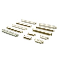 Connecteur Eurocard DIN41612 96 broches à 3 rangées, pas de 2,54 mm, prise femelle à angle droit 9001-1496 1C00a, connecteur PCB
