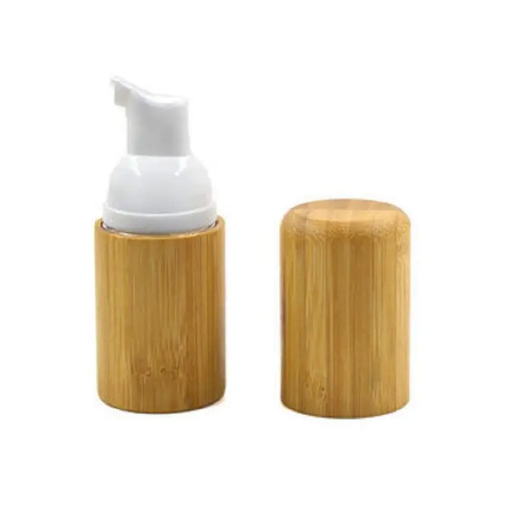 Natürlicher Bambus Hand-Badezimmer Küche Seifenspender Organisator Schwammhalter Geschirr Lotion Seifenspender