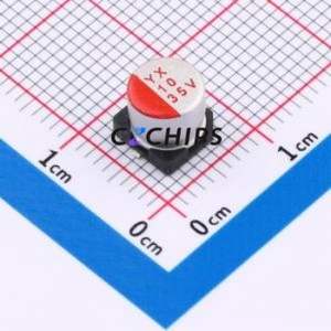 Condensateur solide SMD SPT1VM100E05TRVZC, D6.3xL5mm (Capacité : 10uF) (Précision : 20%) Tension nominale : 35V - Product Image 1