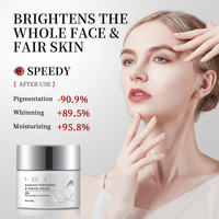 Crème éclaircissante à la niacinamide MOOYAM en marque propre, crème anti-taches, élimine le mélasma, les taches brunes, éclaircit la peau, crème éclaircissante pour le visage