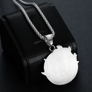 Collier pendentif tête de sanglier Viking en acier inoxydable pour hommes, chaîne à thème animalier nordique Odin, bijoux cadeau 3mm 61cm - Product Image 4