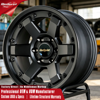 عجلات RAYS MID M6 المصنوعة من السبائك المطروقة مقاس 15-22 بوصة 5x114.3 6x139.7 لتويوتا راف4 وسوبارو فورستر ونيسان روج وميتسوبيشي أوتلاندر