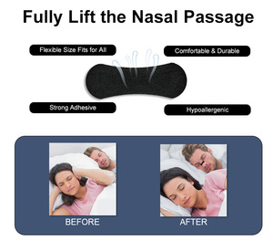 Tiras Nasales Breathe Right, Alivian Instantáneamente la Congestión Nasal, Dejan de Roncar, Mejoran la Calidad del Sueño - Product Image 4